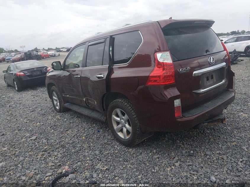 2010 Lexus Gx 460 VIN JTJJM7FX1A5008891 IAAI salvage auction — RIGHT FRONT, Salvage (West Virginia), sold $8,450 on 2026-07-22 (photo 3)