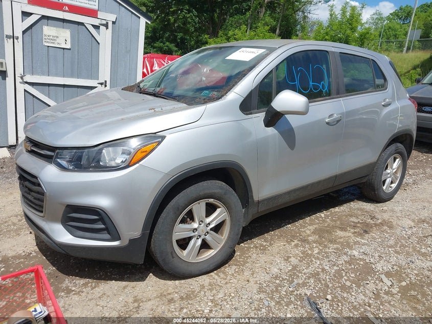 2018 Chevrolet Trax VIN KL7CJNSB7JB625052 IAAI salvage auction — NORMAL WEAR, Salvage Title, sold $1,100 on 2026-07-28 (photo 2)