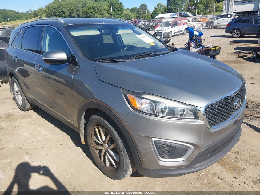 2017 Kia Sorento VIN 5XYPGDA51HG317562 IAAI salvage auction — NORMAL WEAR, Clear-Dealer Only (West Virginia), sold $1,325 on 2026-07-09 (photo 1)