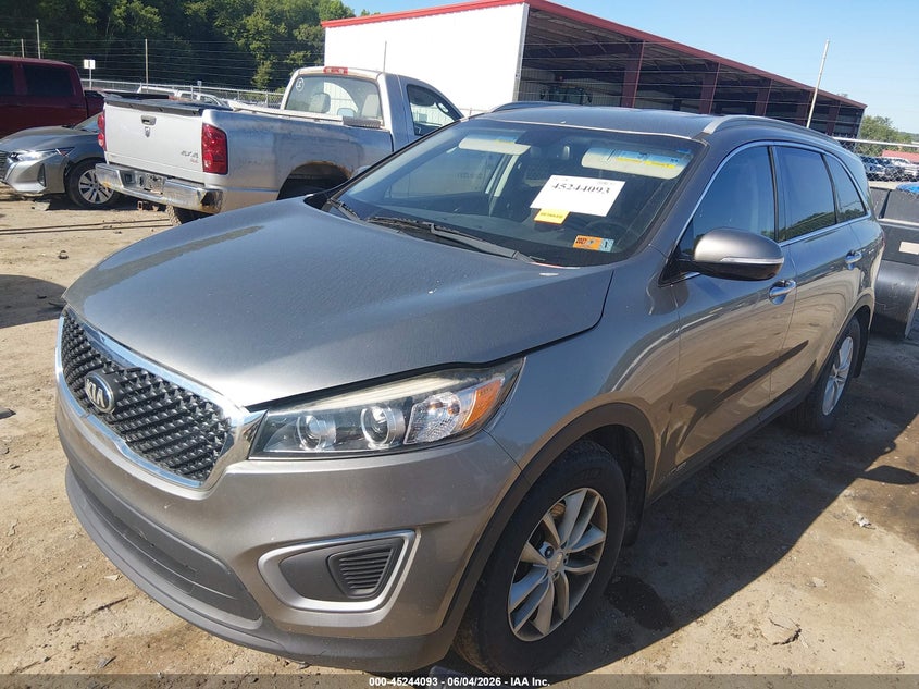 2017 Kia Sorento VIN 5XYPGDA51HG317562 IAAI salvage auction — NORMAL WEAR, Clear-Dealer Only (West Virginia), sold $1,325 on 2026-07-09 (photo 2)