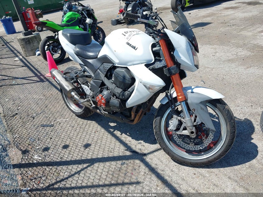 2008 Kawasaki Zr1000 VIN JKAZRCB188A018346 IAAI salvage auction — SIDE, Clear (Michigan), sold $650 on 2026-07-28 (photo 1)