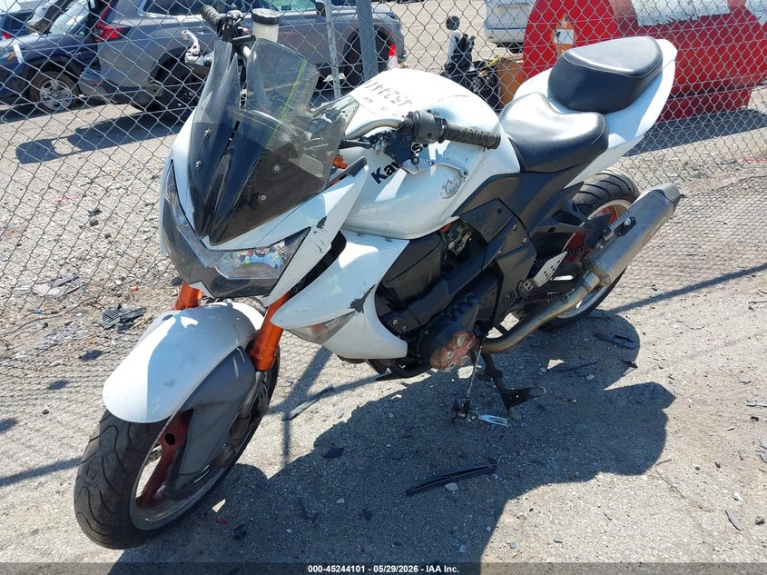 2008 Kawasaki Zr1000 VIN JKAZRCB188A018346 IAAI salvage auction — SIDE, Clear (Michigan), sold $650 on 2026-07-28 (photo 2)