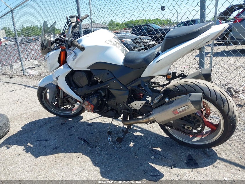 2008 Kawasaki Zr1000 VIN JKAZRCB188A018346 IAAI salvage auction — SIDE, Clear (Michigan), sold $650 on 2026-07-28 (photo 3)