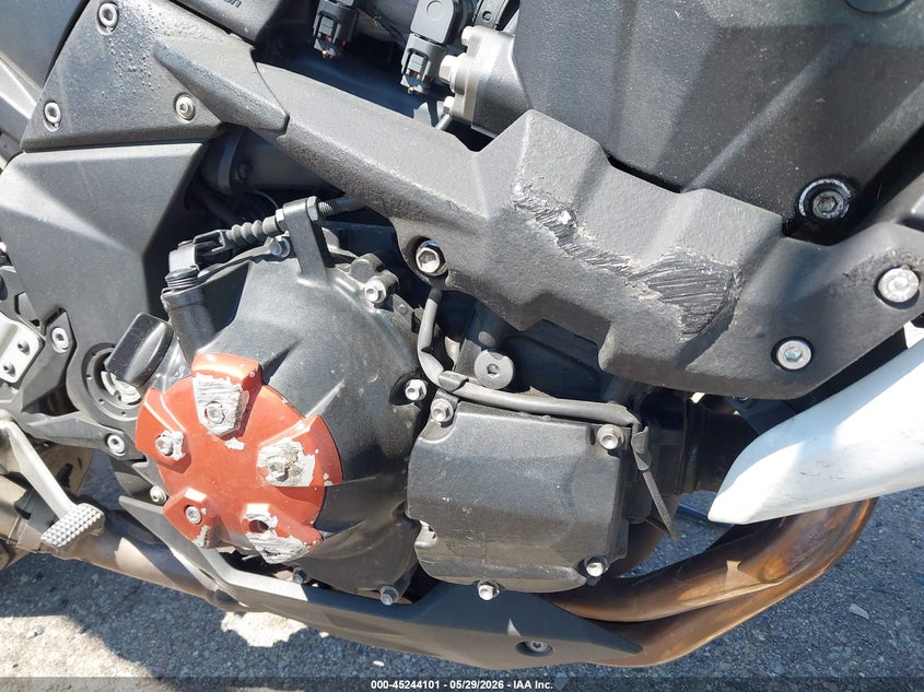 2008 Kawasaki Zr1000 VIN JKAZRCB188A018346 IAAI salvage auction — SIDE, Clear (Michigan), sold $650 on 2026-07-28 (photo 8)