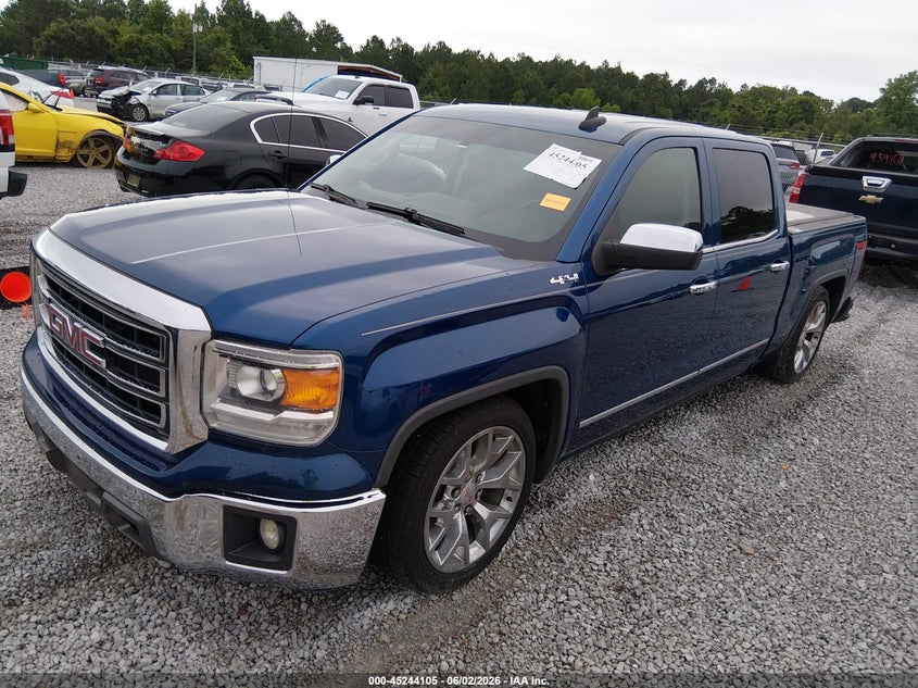 2015 Gmc SIERRA VIN 3GTU2VECXFG320409 IAAI salvage auction — Burn Engine, Salvage Title, sold $2,350 on 2026-07-30 (photo 2)