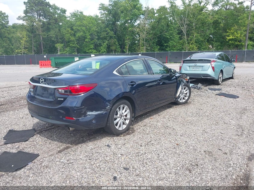 2016 Mazda 6 VIN JM1GJ1U54G1486338 IAAI salvage auction — RIGHT FRONT, Salvage Title, sold $2,200 on 2026-07-22 (photo 4)