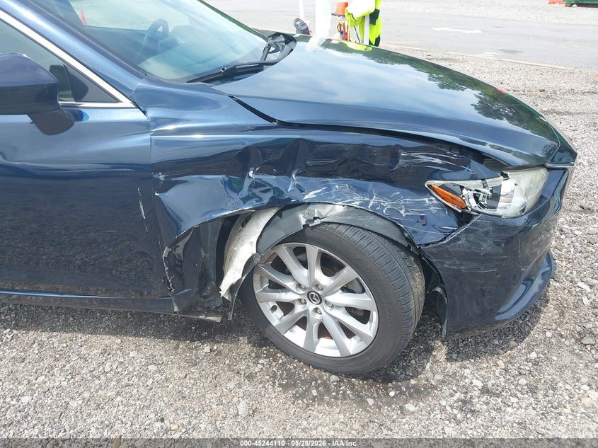 2016 Mazda 6 VIN JM1GJ1U54G1486338 IAAI salvage auction — RIGHT FRONT, Salvage Title, sold $2,200 on 2026-07-22 (photo 6)