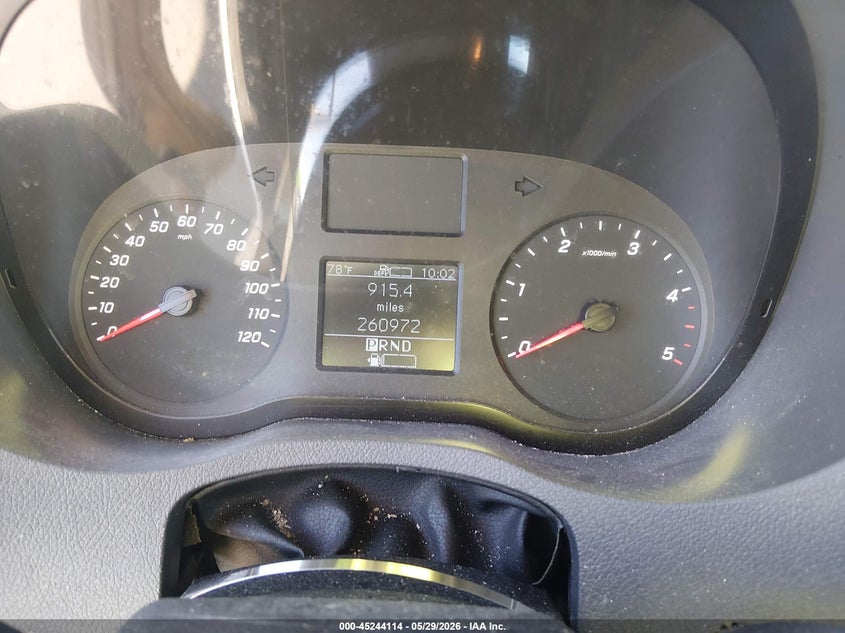 2020 Mercedes-benz Sprinter VIN W1W4EDHY4LT021493 IAAI salvage auction — FRONT END, Salvage (North Carolina), sold $9,400 on 2026-08-02 (photo 7)