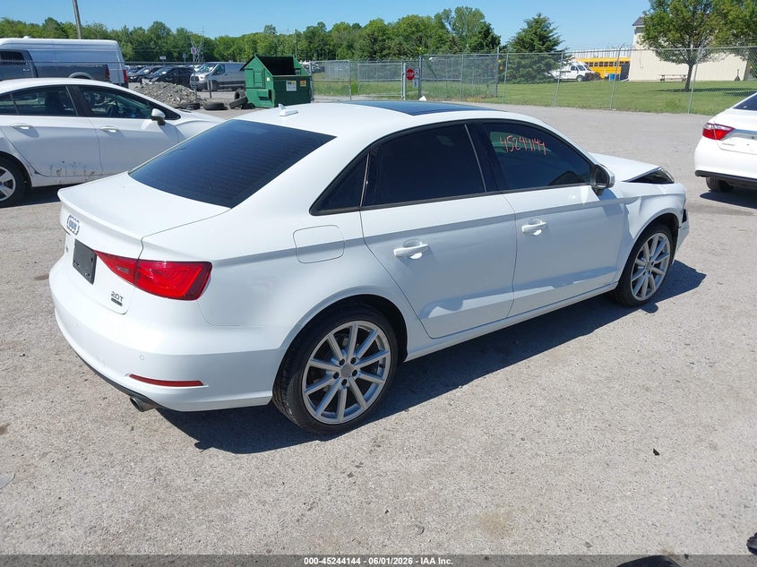 2016 Audi A3 VIN WAUB8GFF8G1044691 IAAI salvage auction — FRONT END, Salvage Title, sold $675 on 2026-07-16 (photo 4)