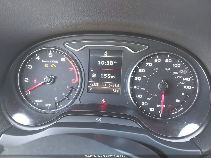 2016 Audi A3 VIN WAUB8GFF8G1044691 IAAI salvage auction — FRONT END, Salvage Title, sold $675 on 2026-07-16 (photo 7)