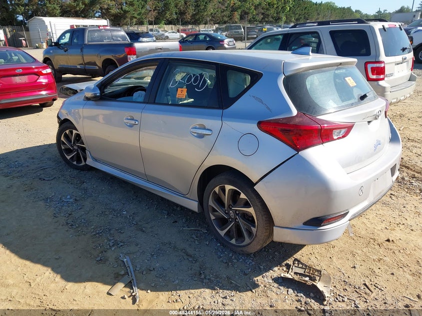 2016 Scion Im VIN JTNKARJEXGJ505936 IAAI salvage auction — NORMAL WEAR, Clear (Virginia), sold $875 on 2026-07-13 (photo 3)