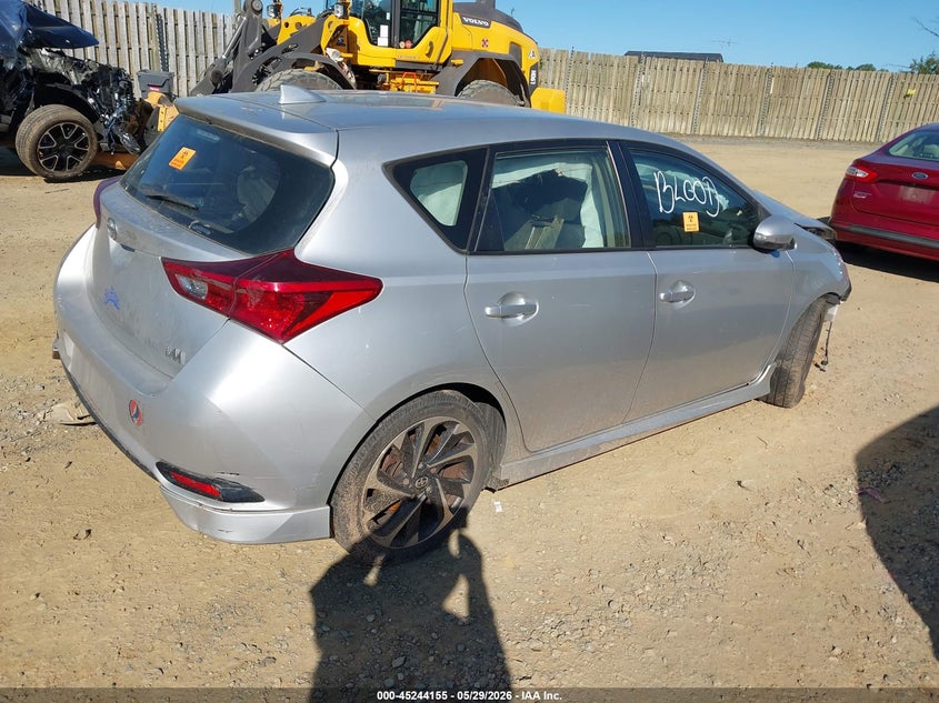 2016 Scion Im VIN JTNKARJEXGJ505936 IAAI salvage auction — NORMAL WEAR, Clear (Virginia), sold $875 on 2026-07-13 (photo 4)