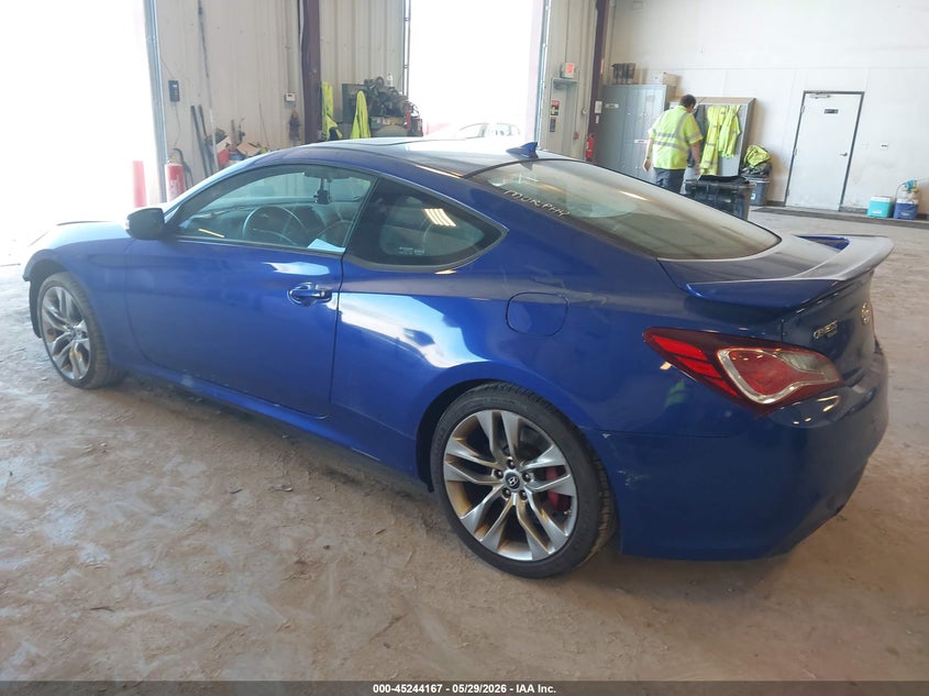 2013 Hyundai Genesis VIN KMHHU6KJ3DU085359 IAAI salvage auction — FRONT END, Salvage Title, sold $550 on 2026-07-21 (photo 3)