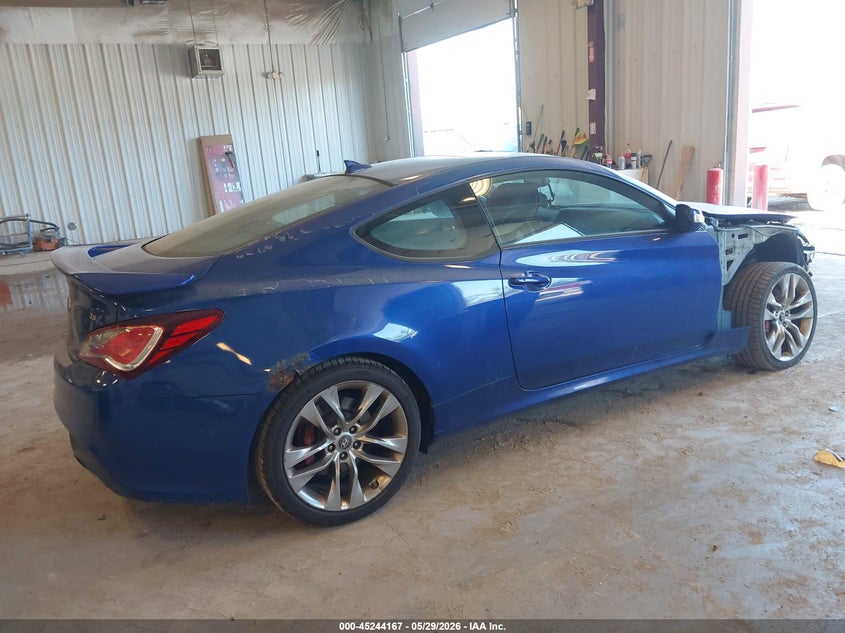 2013 Hyundai Genesis VIN KMHHU6KJ3DU085359 IAAI salvage auction — FRONT END, Salvage Title, sold $550 on 2026-07-21 (photo 4)