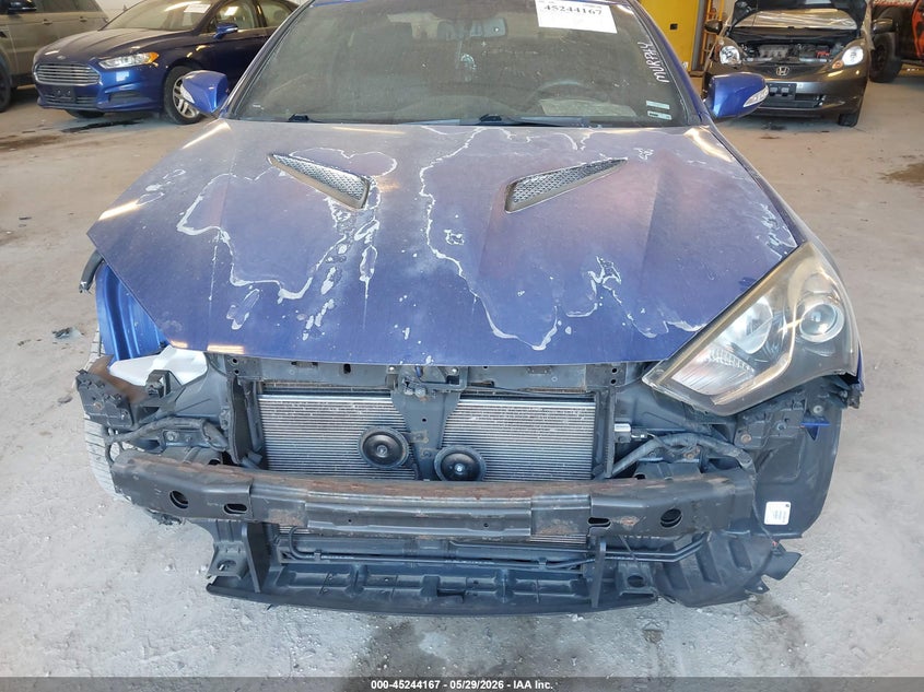 2013 Hyundai Genesis VIN KMHHU6KJ3DU085359 IAAI salvage auction — FRONT END, Salvage Title, sold $550 on 2026-07-21 (photo 6)