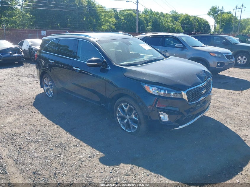 2018 Kia Sorento VIN 5XYPKDA52JG405993 IAAI salvage auction — FRONT END, Salvage Title, sold $5,900 on 2026-07-08 (photo 1)