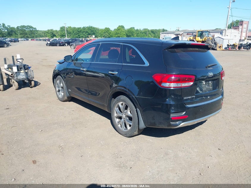 2018 Kia Sorento VIN 5XYPKDA52JG405993 IAAI salvage auction — FRONT END, Salvage Title, sold $5,900 on 2026-07-08 (photo 3)