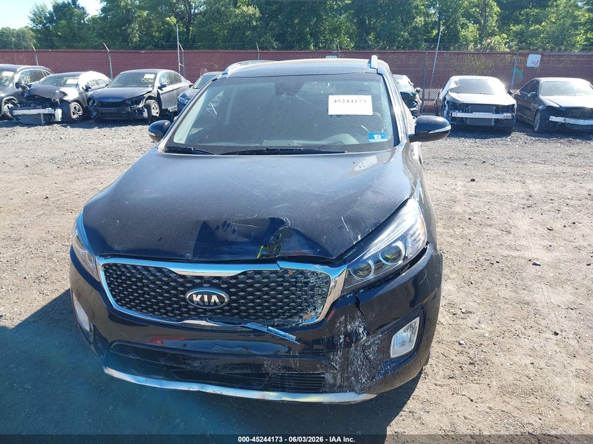 2018 Kia Sorento VIN 5XYPKDA52JG405993 IAAI salvage auction — FRONT END, Salvage Title, sold $5,900 on 2026-07-08 (photo 6)