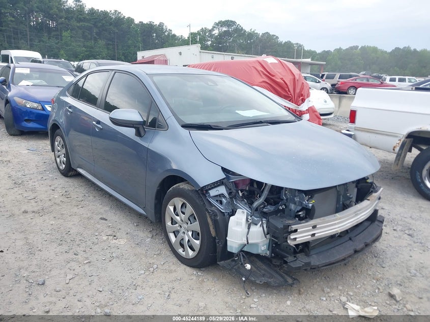2022 Toyota Corolla VIN JTDEPMAE7NJ205044 IAAI salvage auction — FRONT END, Salvage Title, sold $4,950 on 2026-07-21 (photo 1)