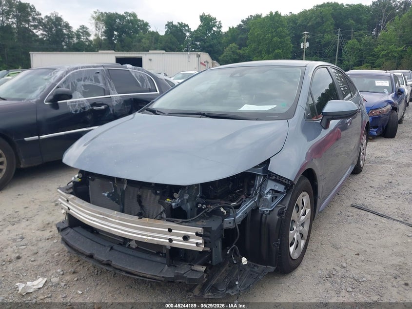 2022 Toyota Corolla VIN JTDEPMAE7NJ205044 IAAI salvage auction — FRONT END, Salvage Title, sold $4,950 on 2026-07-21 (photo 2)