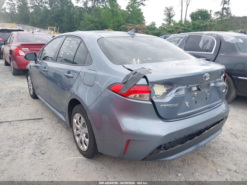 2022 Toyota Corolla VIN JTDEPMAE7NJ205044 IAAI salvage auction — FRONT END, Salvage Title, sold $4,950 on 2026-07-21 (photo 3)