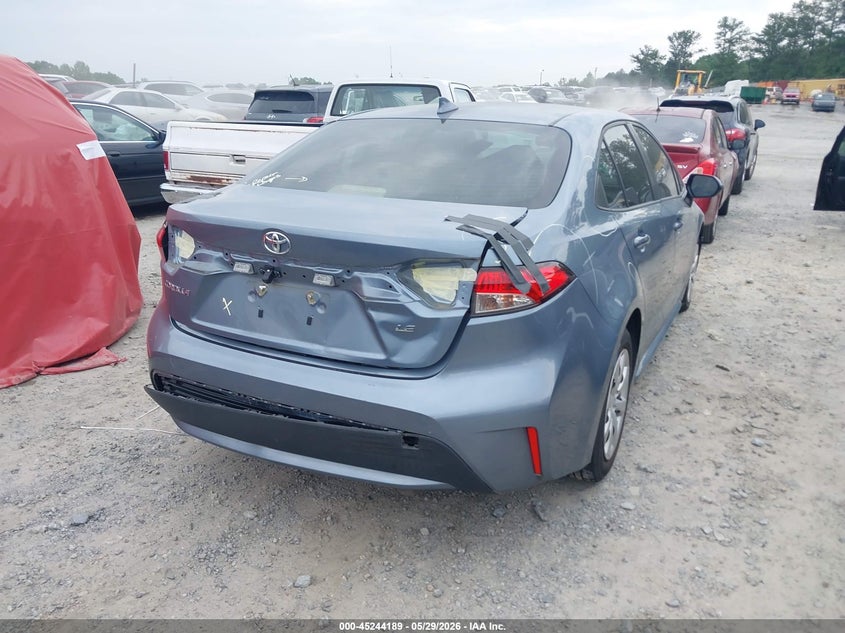 2022 Toyota Corolla VIN JTDEPMAE7NJ205044 IAAI salvage auction — FRONT END, Salvage Title, sold $4,950 on 2026-07-21 (photo 4)