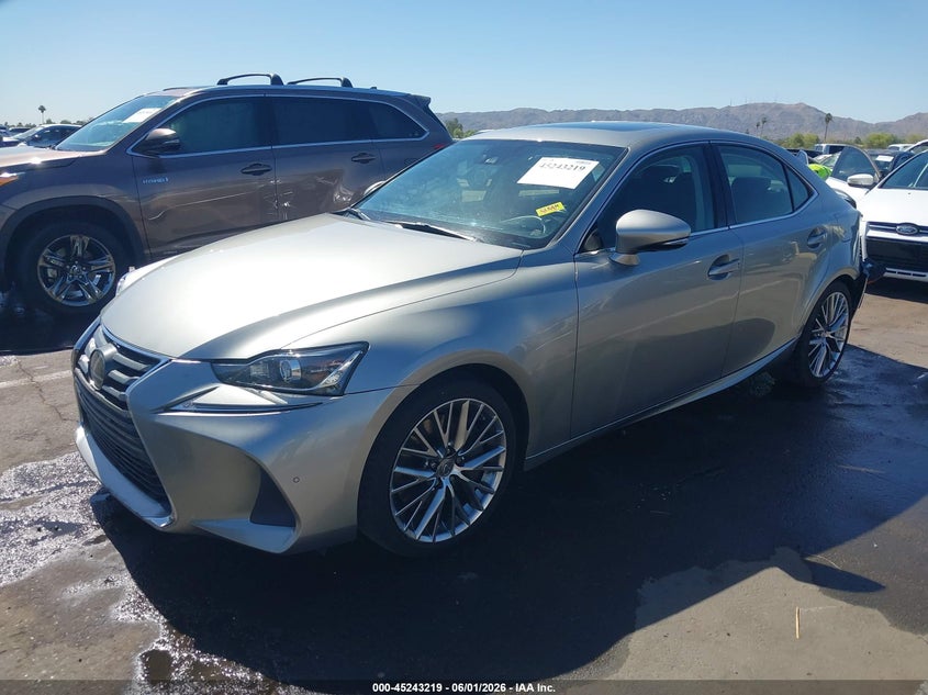2019 Lexus Is VIN JTHBA1D29K5086114 IAAI salvage auction — SIDE, Salvage (California), sold $3,050 on 2026-07-28 (photo 2)