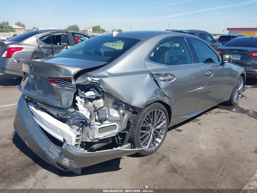 2019 Lexus Is VIN JTHBA1D29K5086114 IAAI salvage auction — SIDE, Salvage (California), sold $3,050 on 2026-07-28 (photo 6)