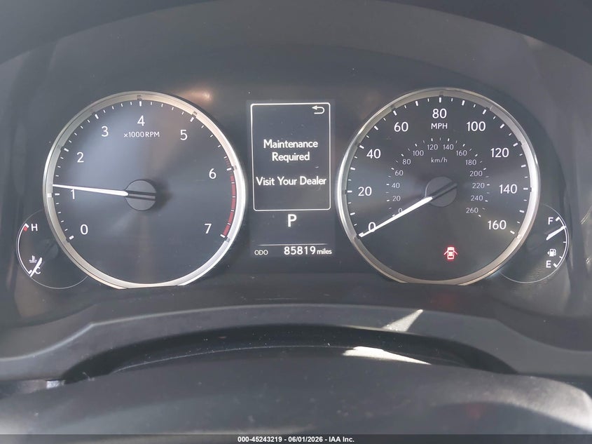 2019 Lexus Is VIN JTHBA1D29K5086114 IAAI salvage auction — SIDE, Salvage (California), sold $3,050 on 2026-07-28 (photo 7)