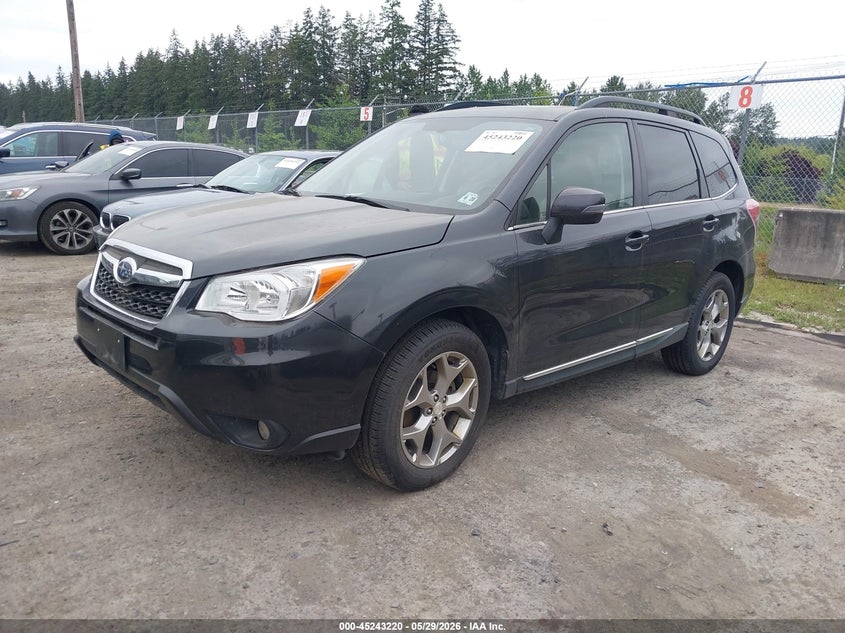 2015 Subaru Forester VIN JF2SJAUC8FH533726 IAAI salvage auction — NORMAL WEAR, Clear (New Jersey), sold $925 on 2026-07-08 (photo 2)