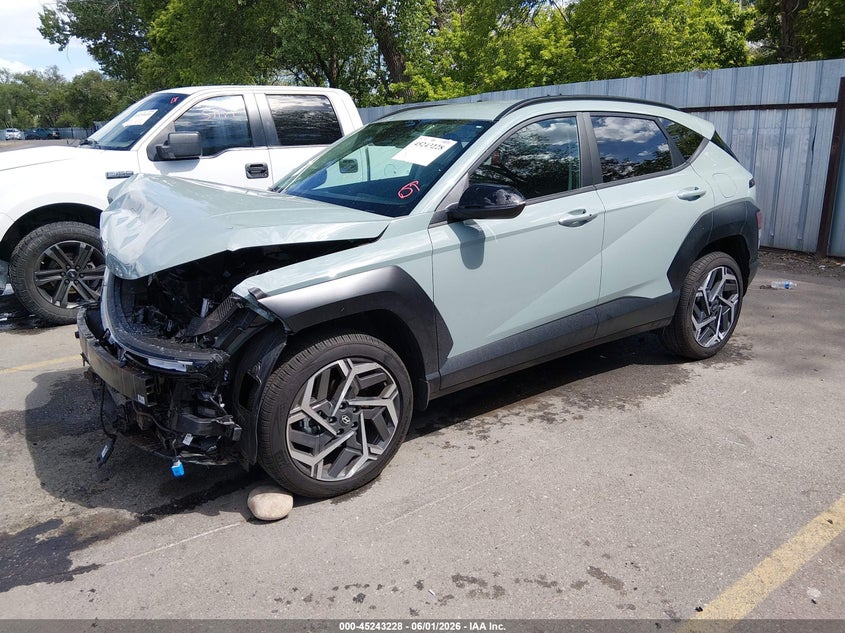 2026 Hyundai Kona VIN KM8HDCA35TU362948 IAAI salvage auction — FRONT END, Salvage Title, sold $3,700 on 2026-07-30 (photo 2)