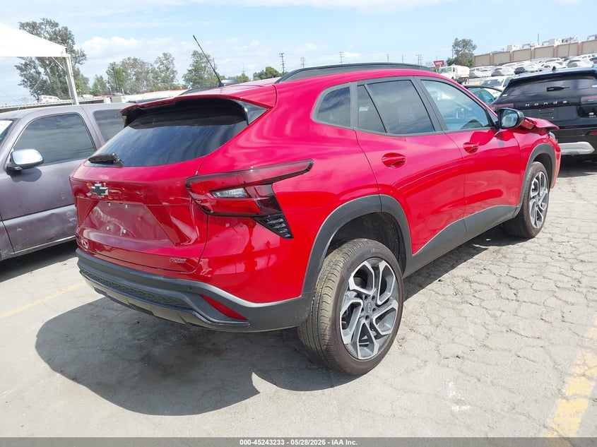 2026 Chevrolet Trax VIN KL77LJEP4TC074782 IAAI salvage auction — FRONT END, Salvage Title, sold $3,300 on 2026-07-15 (photo 4)
