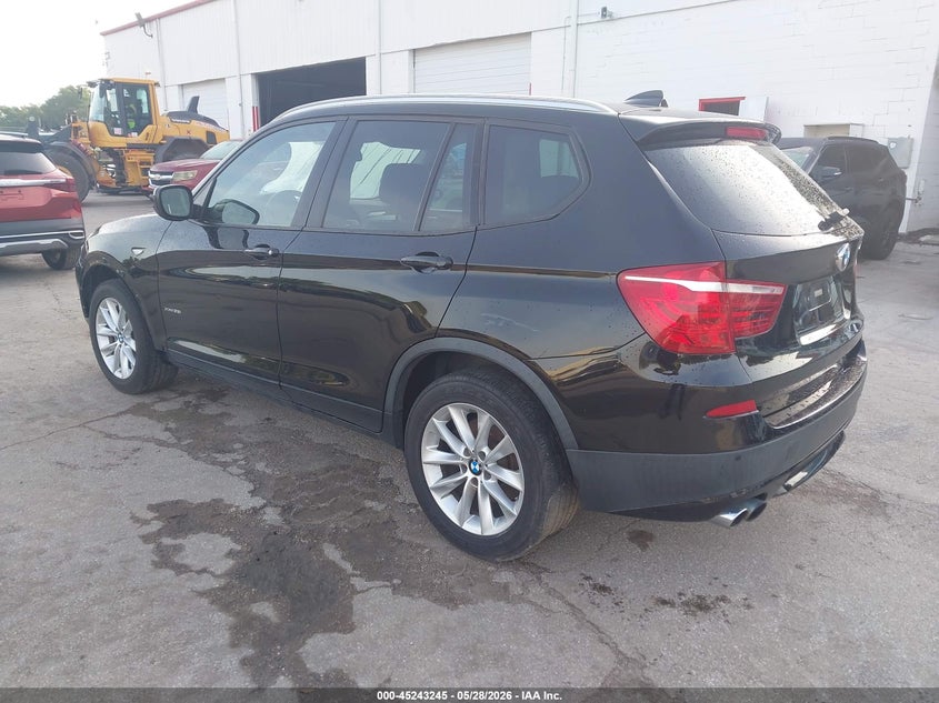 2014 BMW X3 VIN 5UXWX9C54E0D28192 IAAI salvage auction — MECHANICAL, Clear (Florida), sold $1,200 on 2026-07-15 (photo 3)