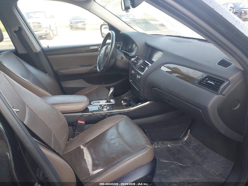 2014 BMW X3 VIN 5UXWX9C54E0D28192 IAAI salvage auction — MECHANICAL, Clear (Florida), sold $1,200 on 2026-07-15 (photo 5)