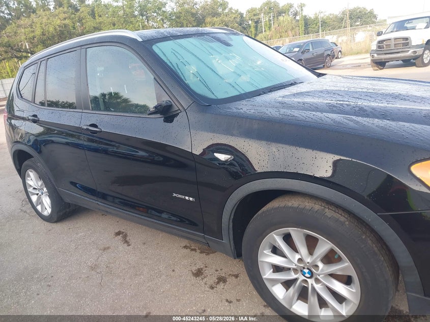 2014 BMW X3 VIN 5UXWX9C54E0D28192 IAAI salvage auction — MECHANICAL, Clear (Florida), sold $1,200 on 2026-07-15 (photo 6)