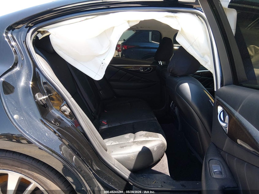 2018 Infiniti Q50 VIN JN1EV7AP4JM353334 IAAI salvage auction — FRONT END, Salvage Title, sold $25 on 2026-07-16 (photo 8)