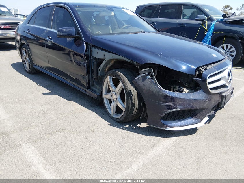 2014 Mercedes-benz E-klasse VIN WDDHF8JB2EA889715 IAAI salvage auction — FRONT END, Salvage Title, sold $1,575 on 2026-07-30 (photo 1)