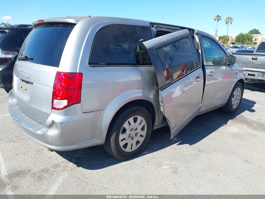 2018 Dodge Caravan VIN 2C4RDGBG9JR161274 IAAI salvage auction — NORMAL WEAR, Salvage Title, sold $850 on 2026-07-09 (photo 4)