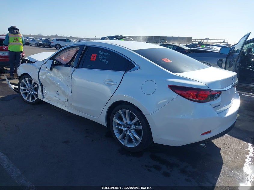 2014 Mazda 6 VIN JM1GJ1T55E1109855 IAAI salvage auction — FRONT END, Salvage Title, sold $250 on 2026-07-07 (photo 3)