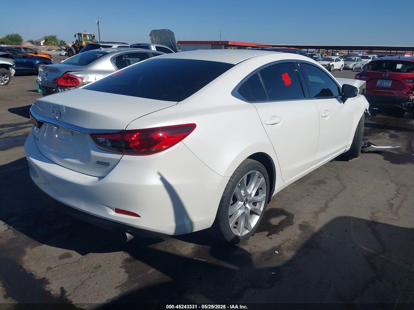 2014 Mazda 6 VIN JM1GJ1T55E1109855 IAAI salvage auction — FRONT END, Salvage Title, sold $250 on 2026-07-07 (photo 4)