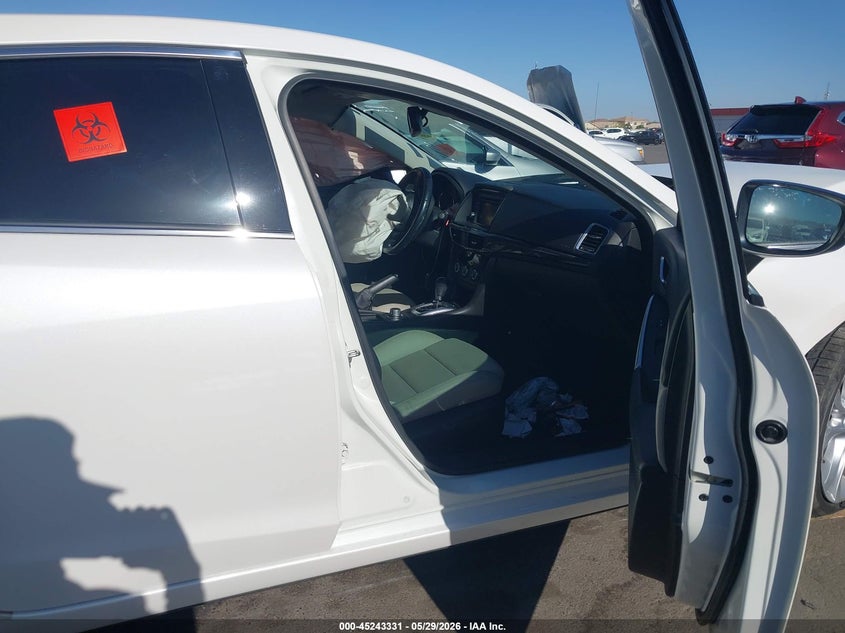 2014 Mazda 6 VIN JM1GJ1T55E1109855 IAAI salvage auction — FRONT END, Salvage Title, sold $250 on 2026-07-07 (photo 5)