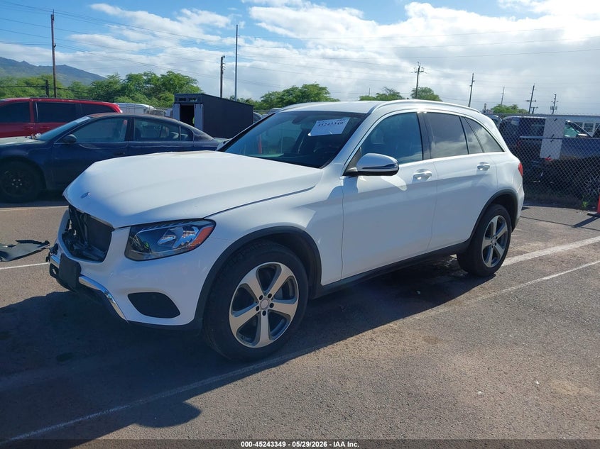2016 Mercedes-benz Glc VIN WDC0G4JB5GF102608 IAAI salvage auction — SIDE, Salvage (Hawaii), sold $2,400 on 2026-08-11 (photo 2)