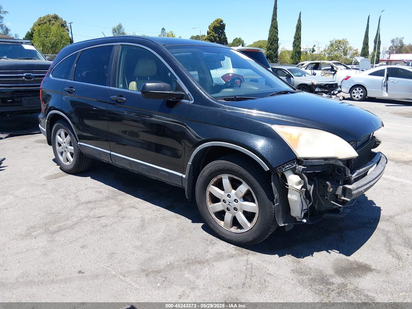 2007 Honda Cr-v VIN JHLRE38767C030501 IAAI salvage auction — LEFT FRONT, Salvage (California), sold $1,350 on 2026-07-09 (photo 1)