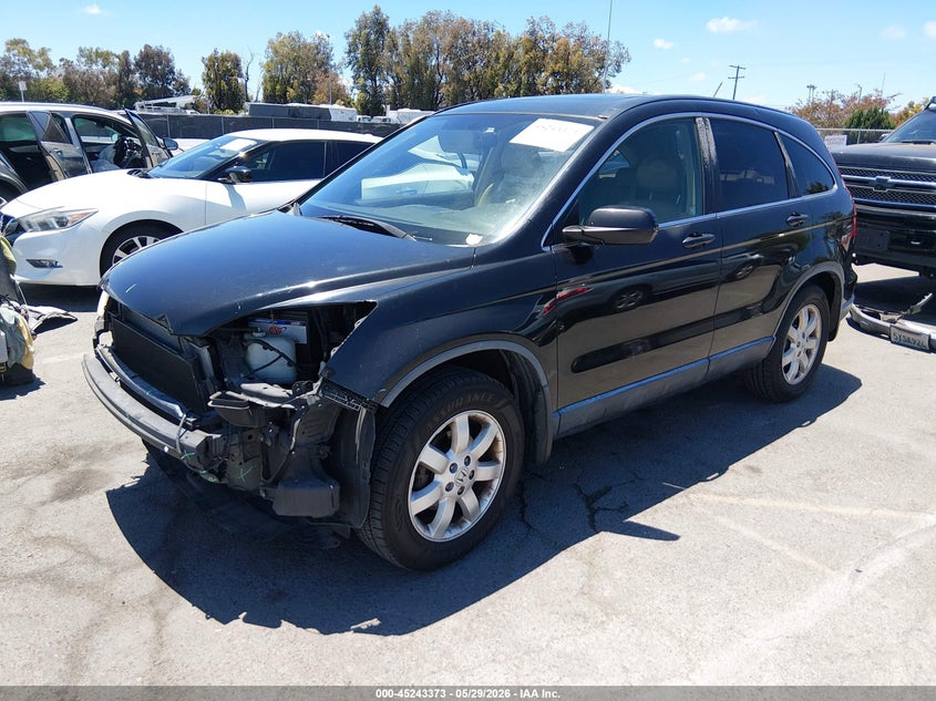2007 Honda Cr-v VIN JHLRE38767C030501 IAAI salvage auction — LEFT FRONT, Salvage (California), sold $1,350 on 2026-07-09 (photo 2)