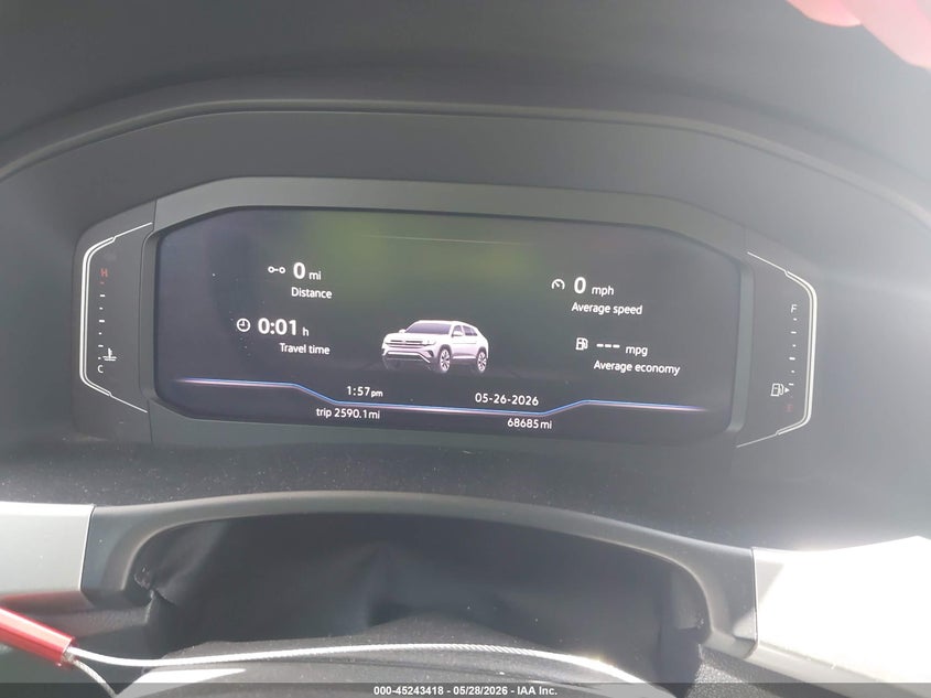 2020 Volkswagen Atlas cross sport VIN 1V2EE2CA4LC220492 IAAI salvage auction — HAIL, Salvage Title, sold $12,050 on 2026-07-16 (photo 7)