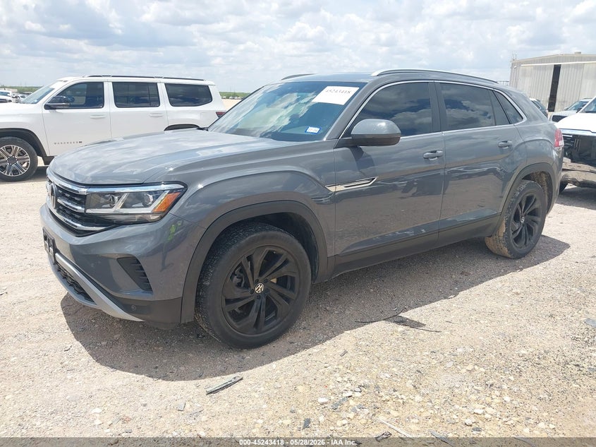 2020 Volkswagen Atlas cross sport VIN 1V2EE2CA4LC220492 IAAI salvage auction — HAIL, Salvage Title, sold $12,050 on 2026-07-16 (photo 2)