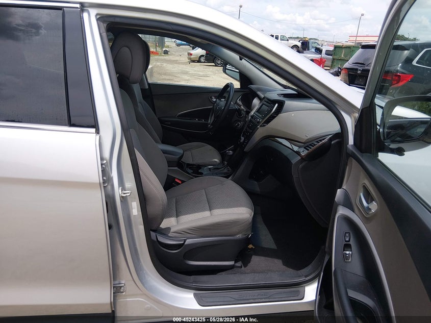 2018 Hyundai Santa fe VIN 5XYZTDLB8JG547855 IAAI salvage auction — FRONT END, Salvage Title, sold $2,400 on 2026-07-30 (photo 5)