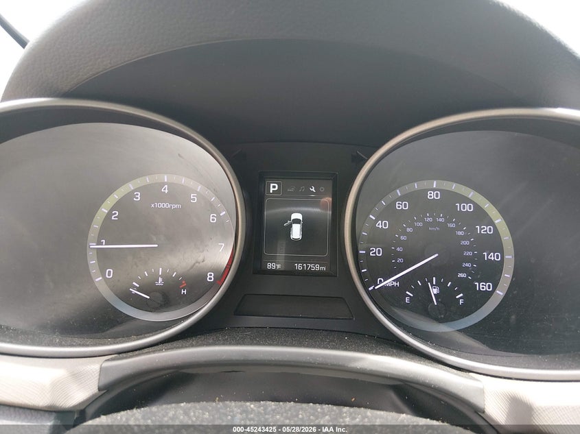 2018 Hyundai Santa fe VIN 5XYZTDLB8JG547855 IAAI salvage auction — FRONT END, Salvage Title, sold $2,400 on 2026-07-30 (photo 7)