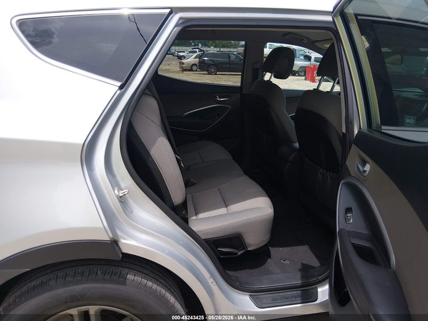 2018 Hyundai Santa fe VIN 5XYZTDLB8JG547855 IAAI salvage auction — FRONT END, Salvage Title, sold $2,400 on 2026-07-30 (photo 8)