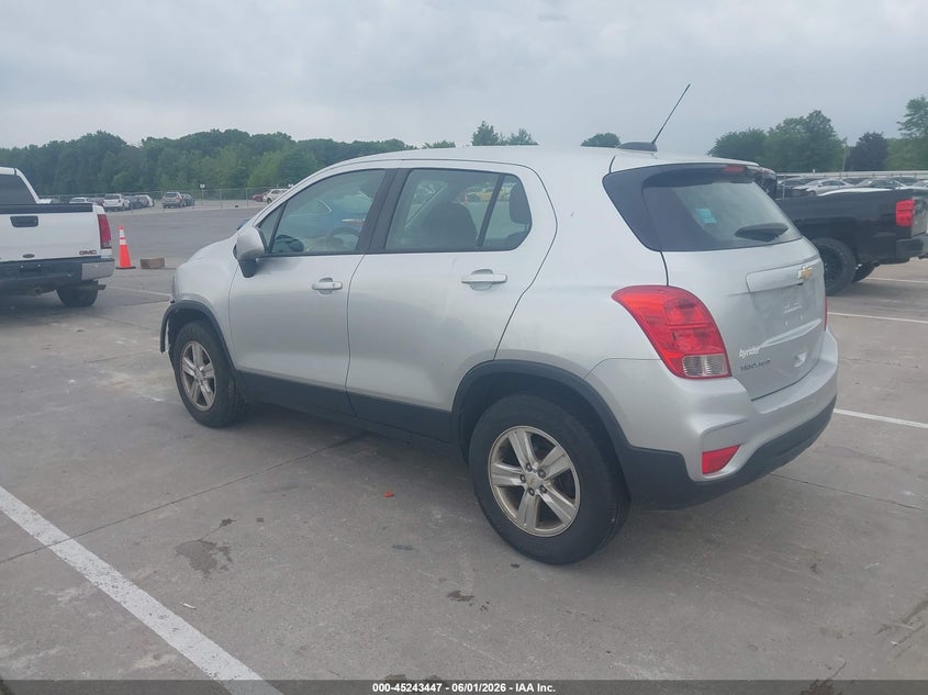 2017 Chevrolet Trax VIN KL7CJNSB3HB101973 IAAI salvage auction — FRONT END, Salvage Title, sold $825 on 2026-07-22 (photo 3)